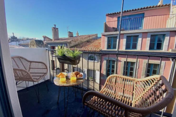 Centr'Halles #3 Terrasse Vue Cathedrale, Clim! Carcassonne Esterno foto